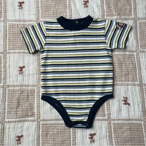 Vintage Nick Jr. Blues Clues Striped Onesie